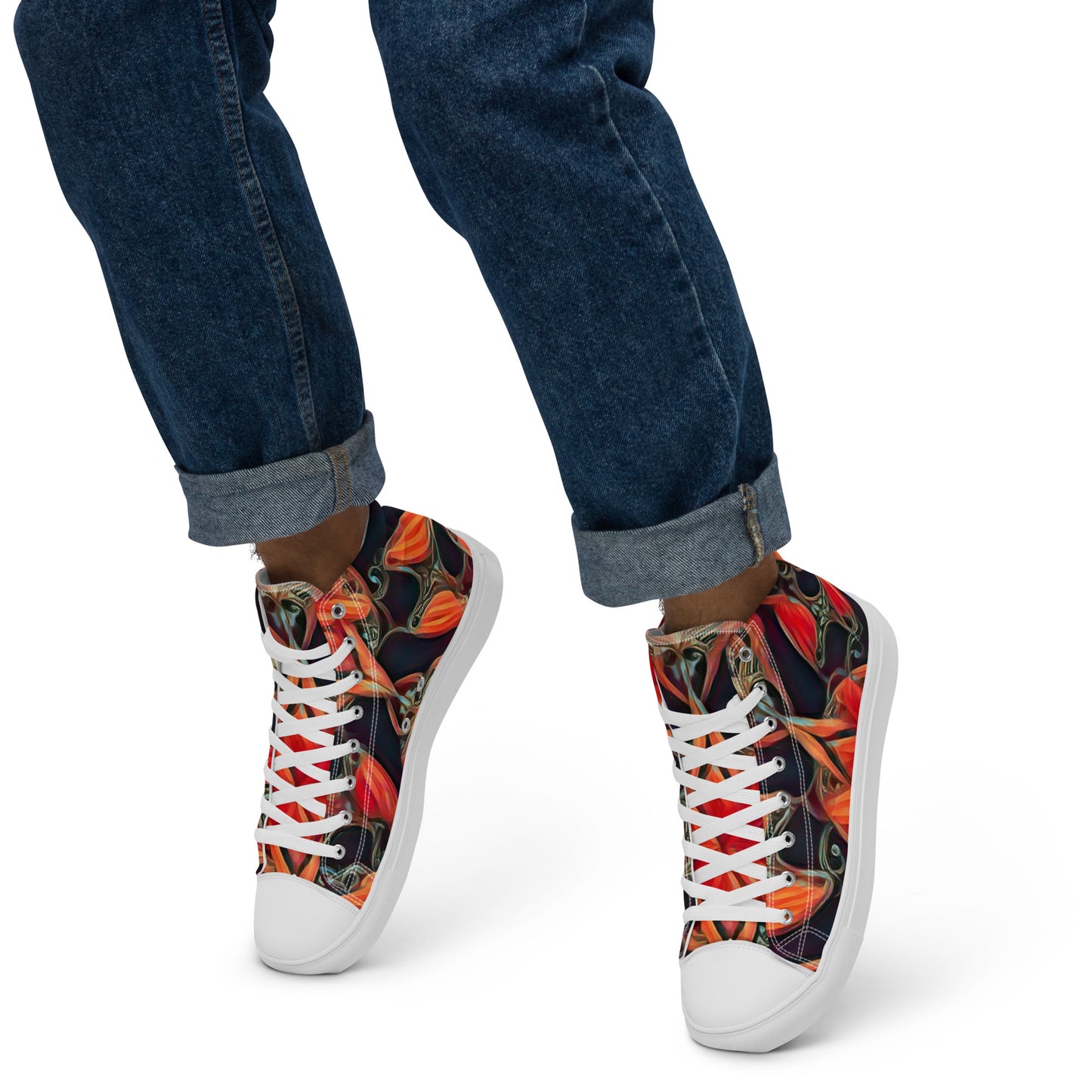 PUNK TRIBU Men’s high top canvas shoes