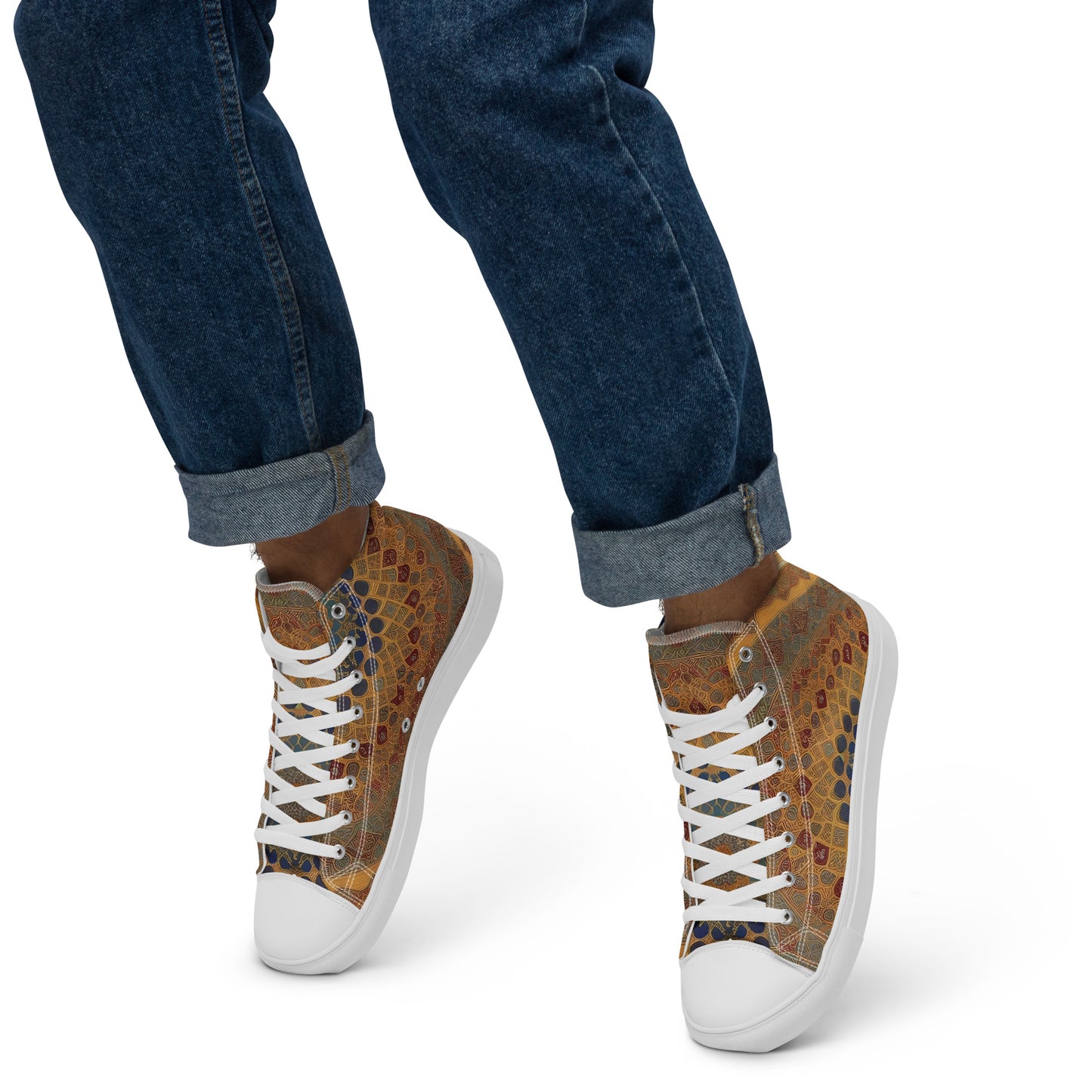 PUNK TRIBU Men’s high top canvas shoes