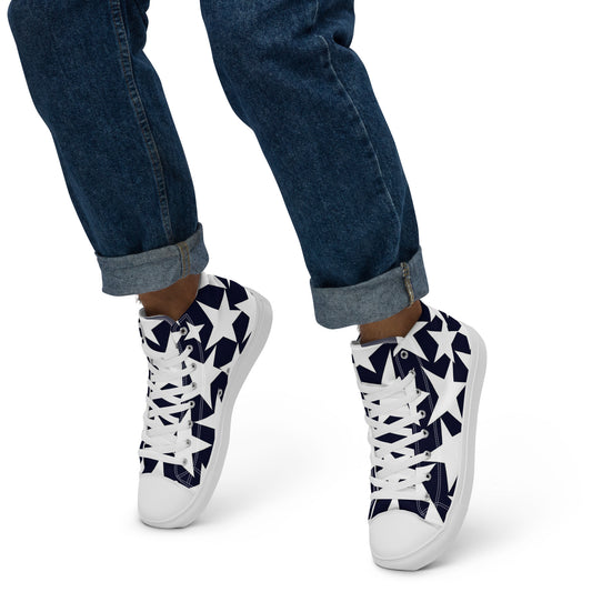 PUNK TRIBU Zapatillas altas de lona para hombre
