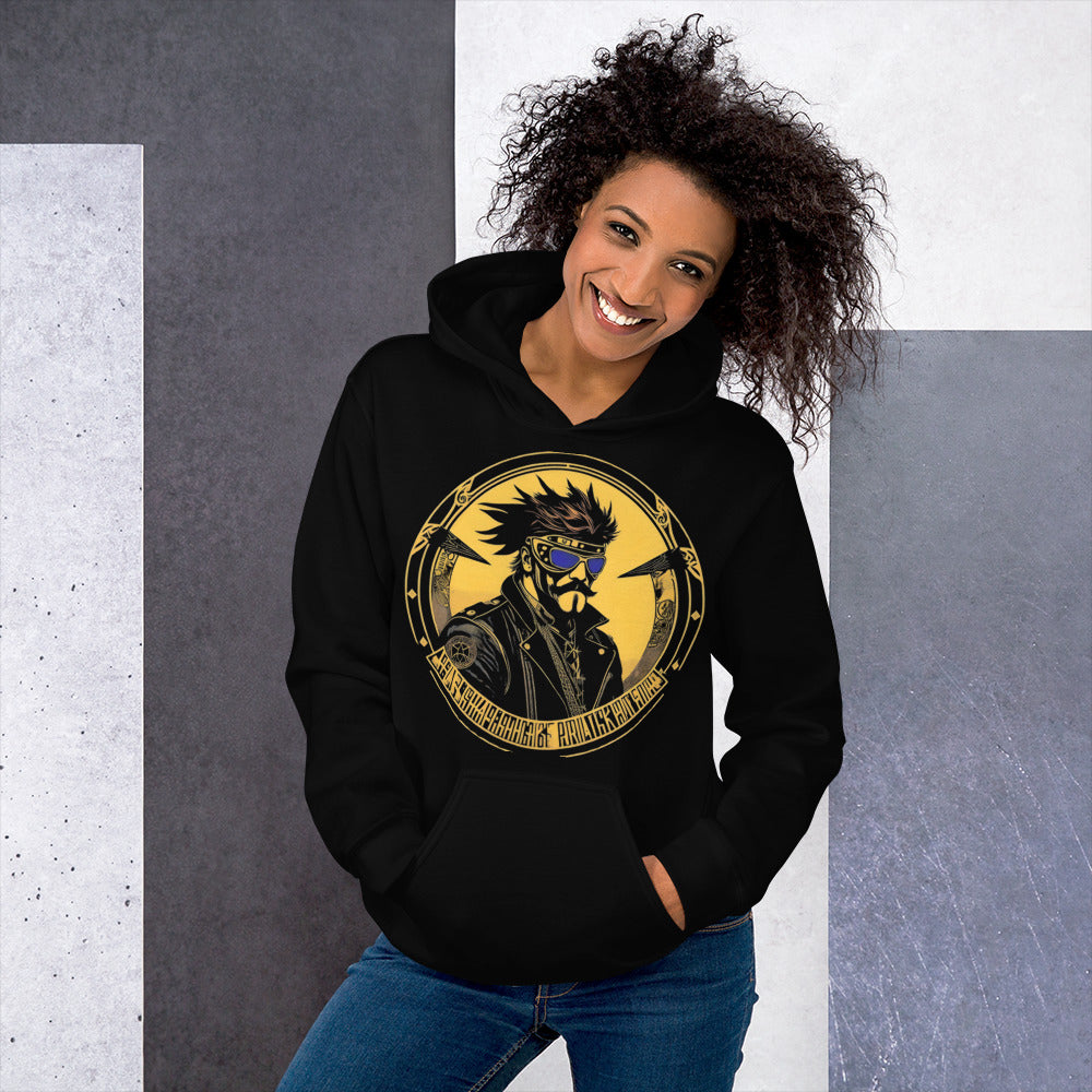 Dessuadora amb caputxa unisex PUNK TRIBU