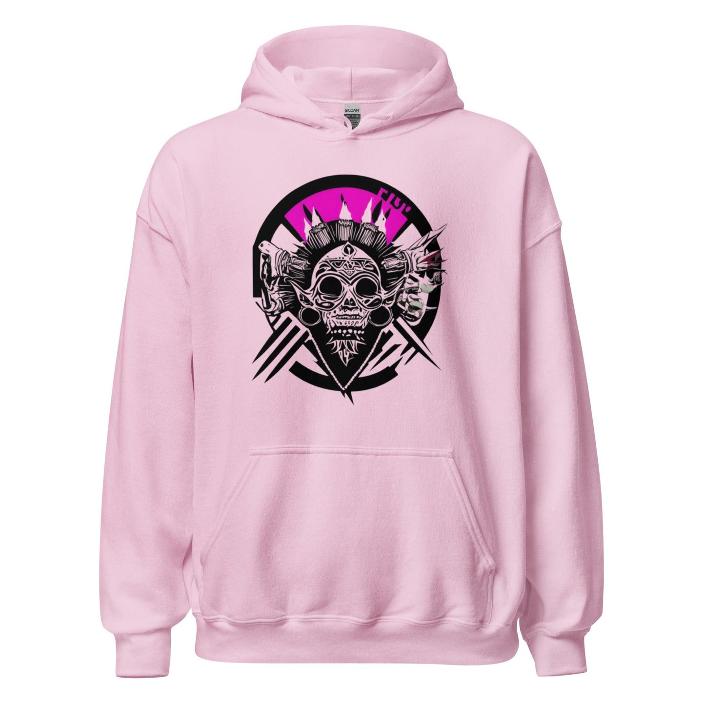 Dessuadora amb caputxa unisex A/ PUNK TRIBU. Uneix-te a la revolució artística de la moda i descobreix un món de possibilitats amb PUNK TRIBE! Exploreu la nostra col·lecció de samarretes estampades artístiques