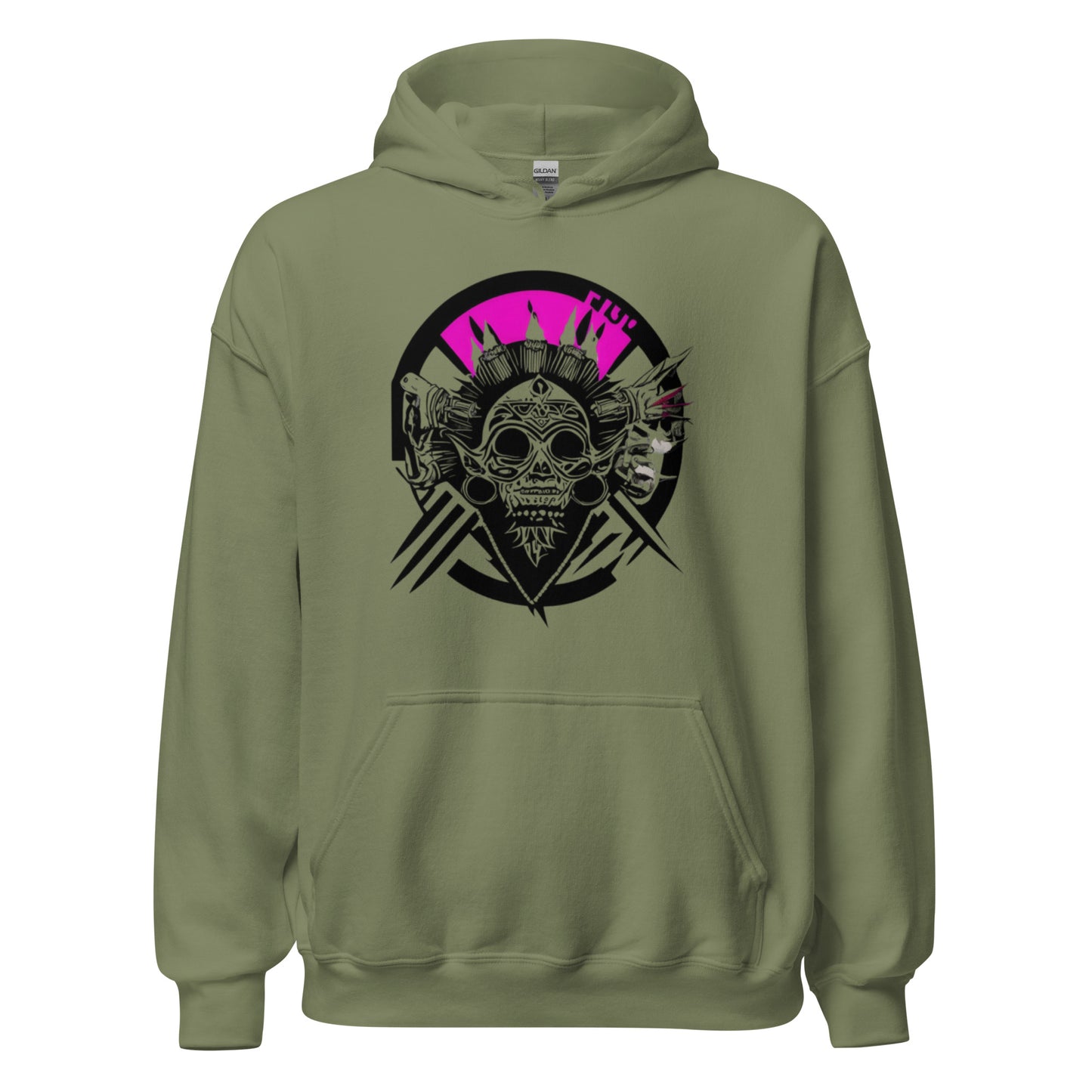 Dessuadora amb caputxa unisex A/ PUNK TRIBU. Uneix-te a la revolució artística de la moda i descobreix un món de possibilitats amb PUNK TRIBE! Exploreu la nostra col·lecció de samarretes estampades artístiques