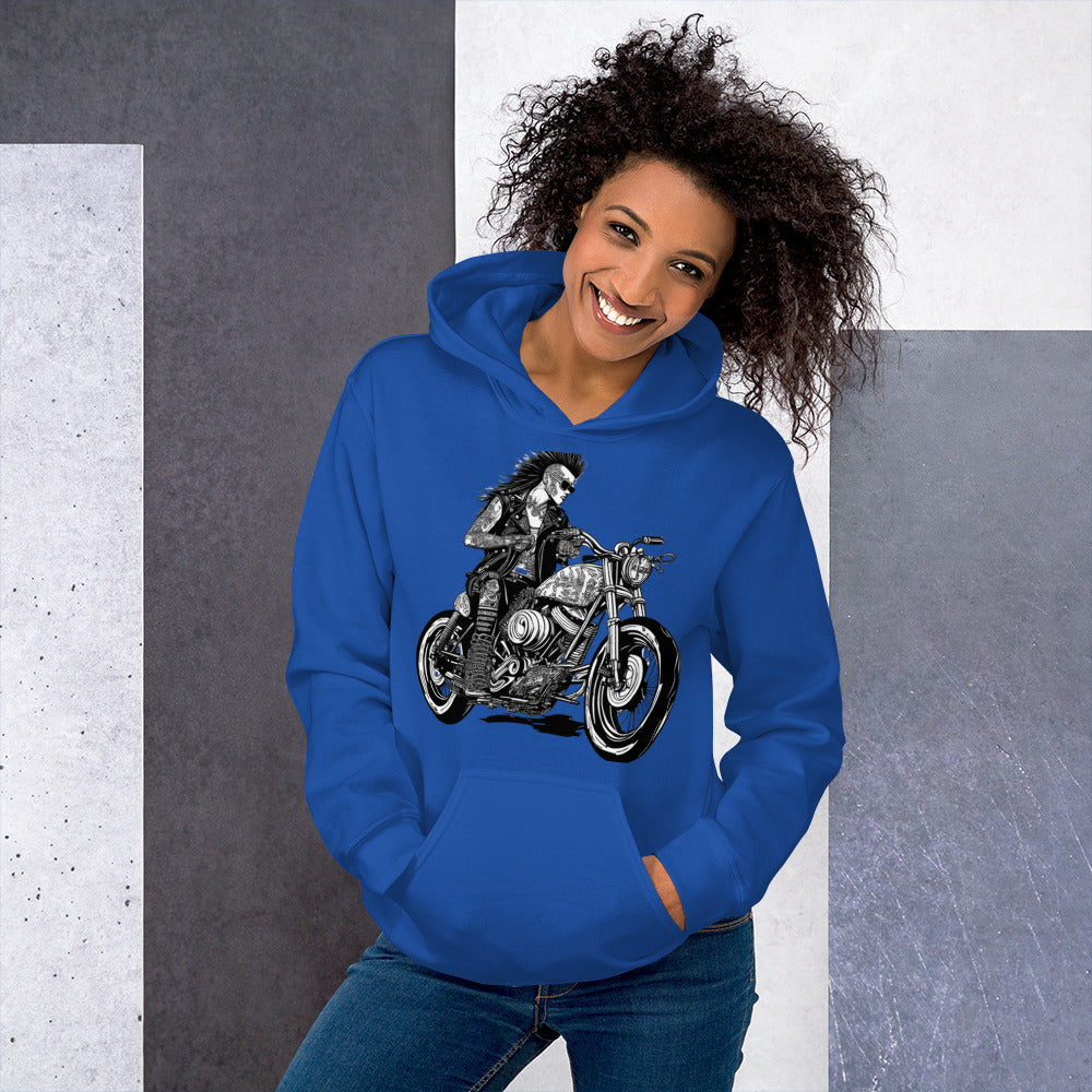 Dessuadora amb caputxa unisex PUNK TRIBU