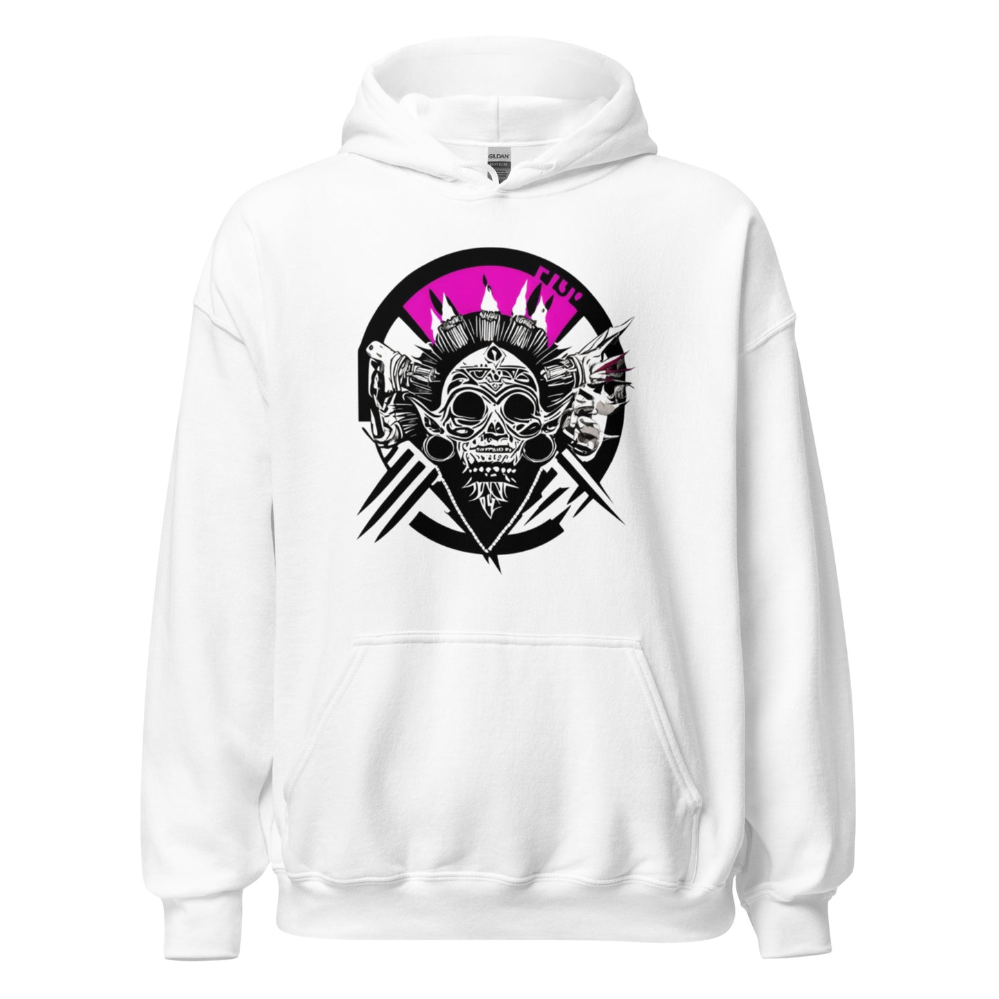 A/ PUNK TRIBU Unisex Hoodie - PUNK TRIBU ARTISTIC BY EMLNO