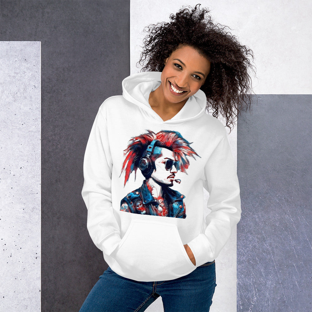 Sudadera con capucha unisex PUNK TRIBU