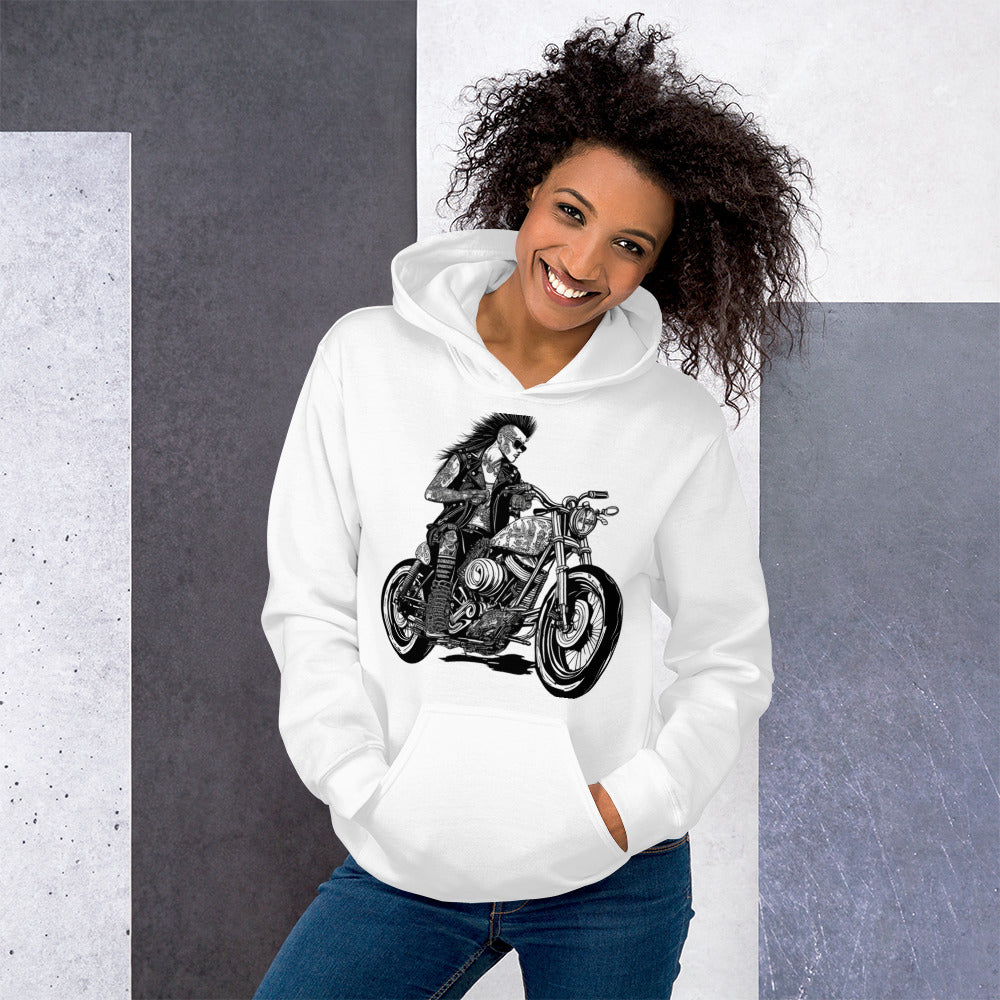 Dessuadora amb caputxa unisex PUNK TRIBU