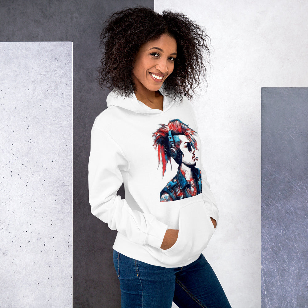 Sudadera con capucha unisex PUNK TRIBU