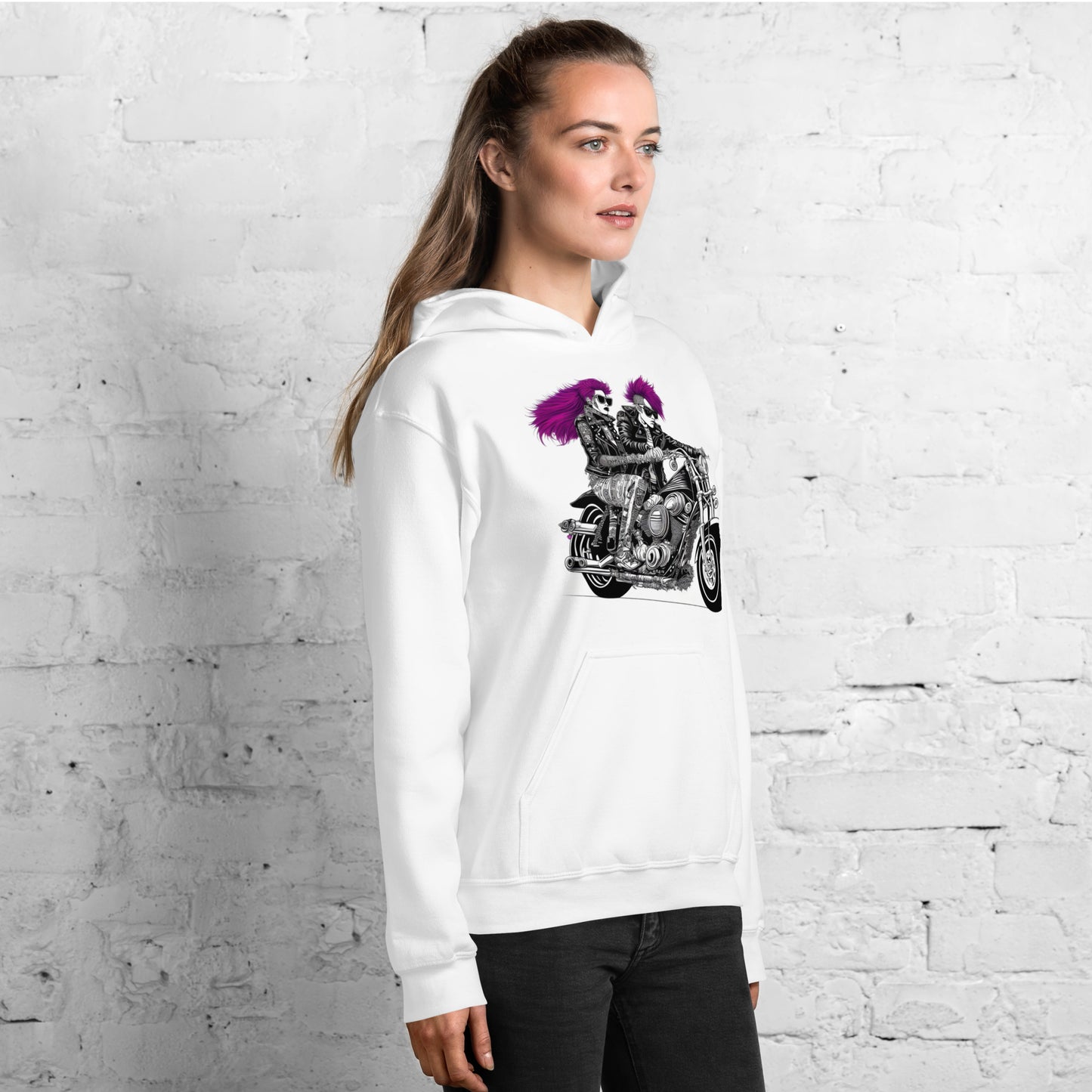 Dessuadora amb caputxa unisex PUNK TRIBU