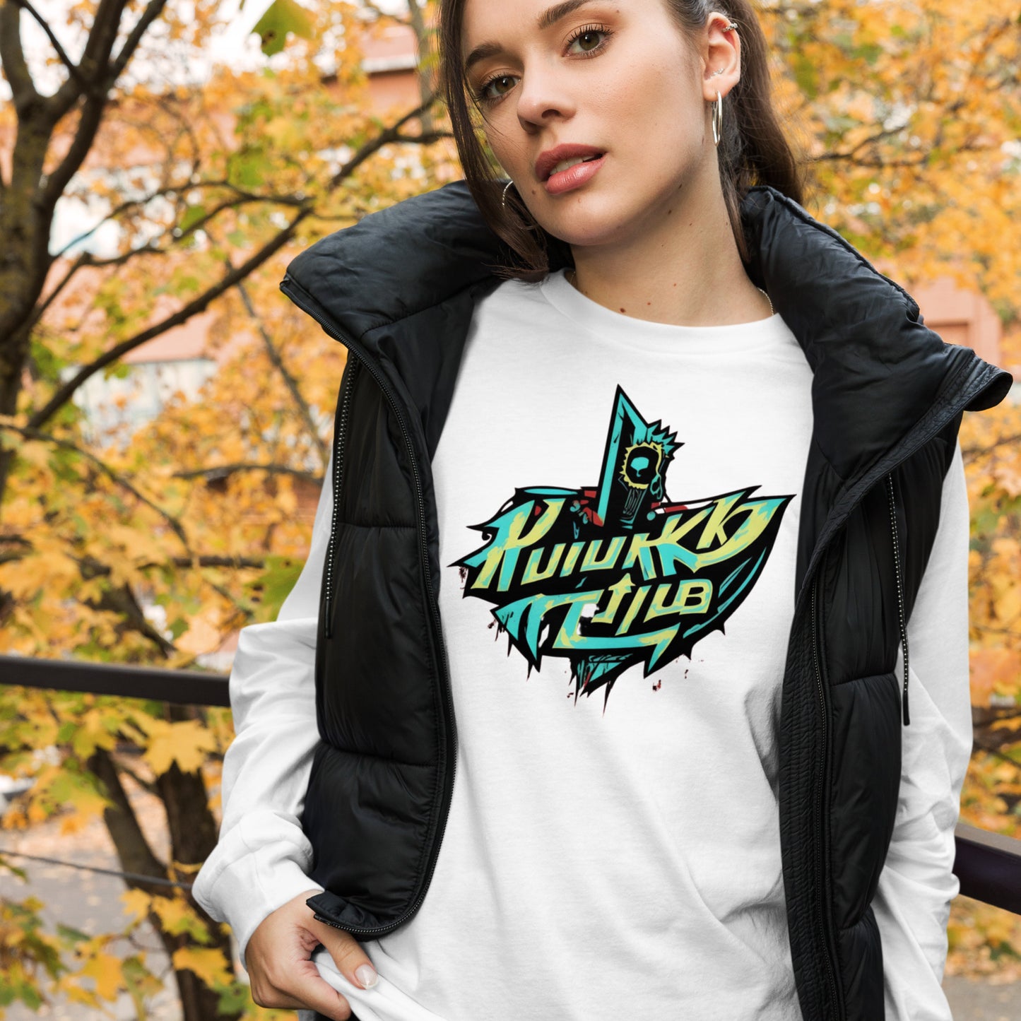 PUNK TRIBU Unisex Long Sleeve Tee - PUNK TRIBU ARTISTIC BY EMLNO