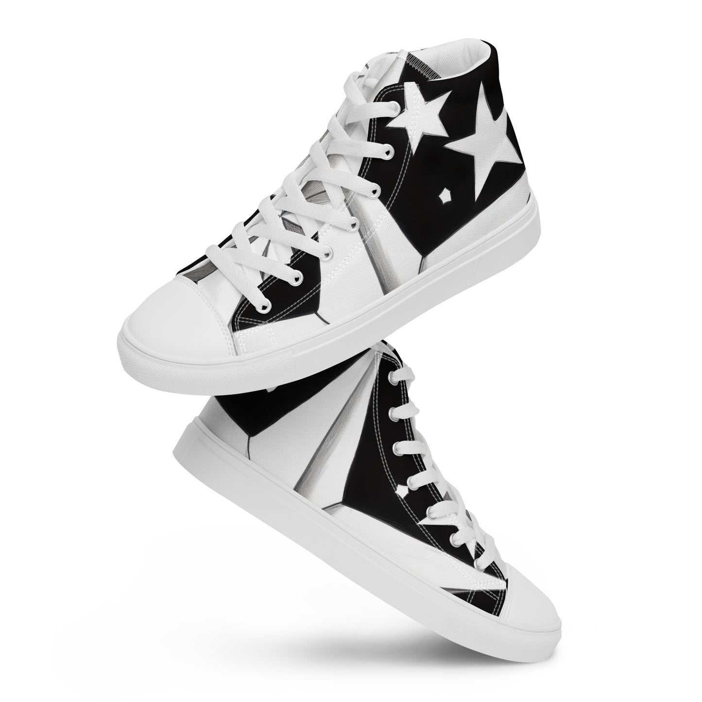 PUNK TRIBU Women’s high top canvas shoes
