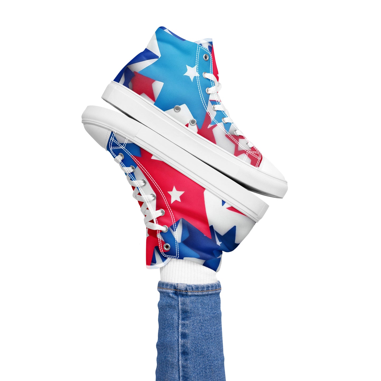 PUNK TRIBU Women’s high top canvas shoes