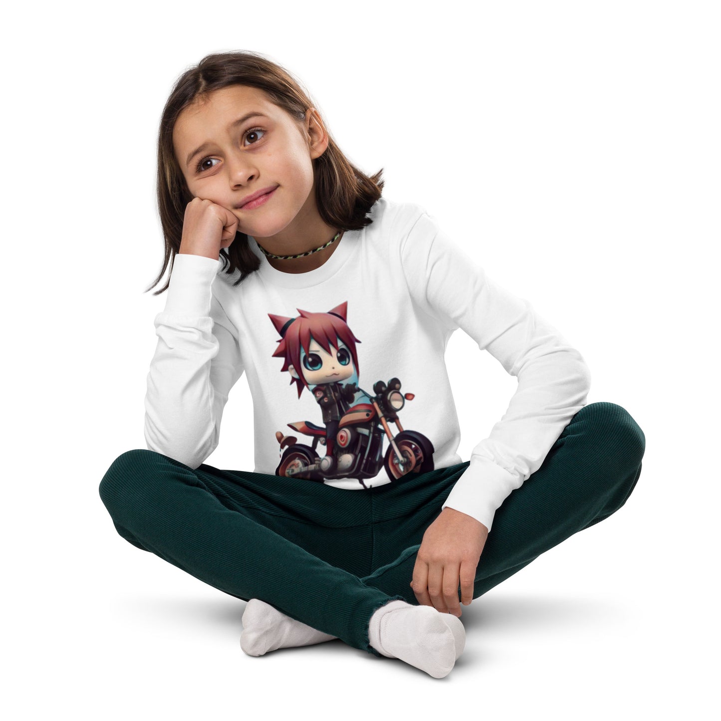 MINI PUNK TRIBU Youth long sleeve tee - PUNK TRIBU ARTISTIC BY EMLNO