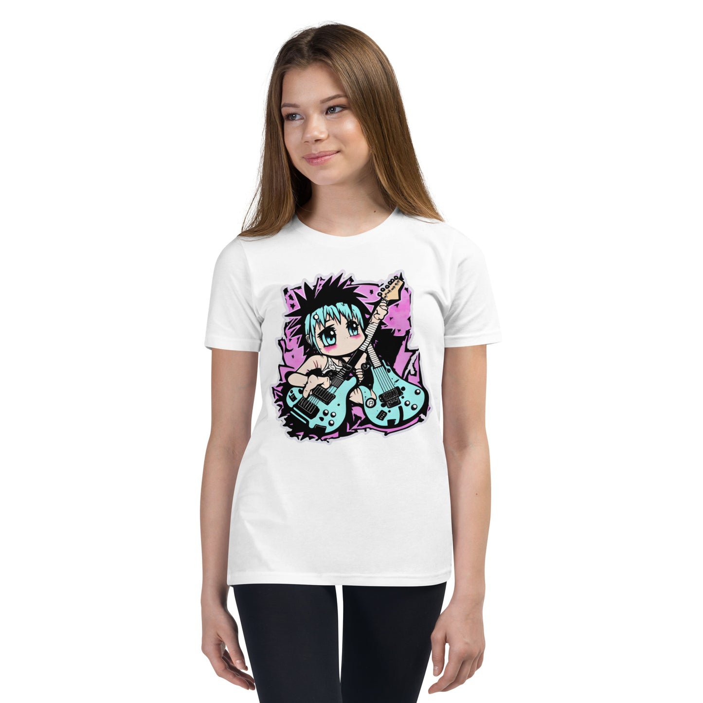 MINI PUNK TRIBU Youth Short Sleeve T-Shirt - PUNK TRIBU ARTISTIC BY EMLNO