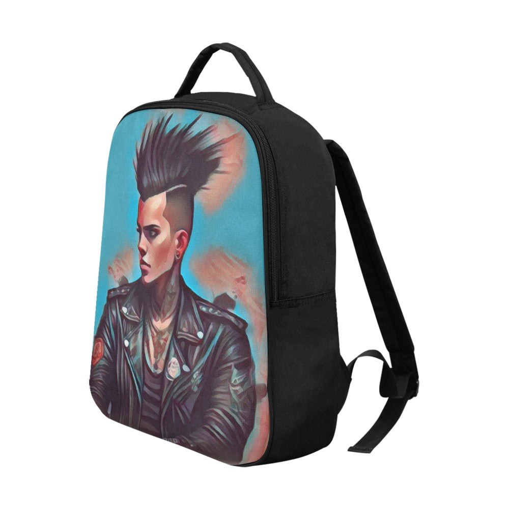 Bossa escolar unisex per a adults PUNK TRIBU (model 1683)