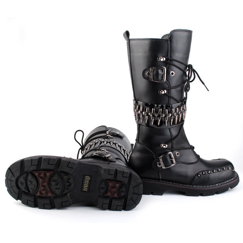 botas de moto punk