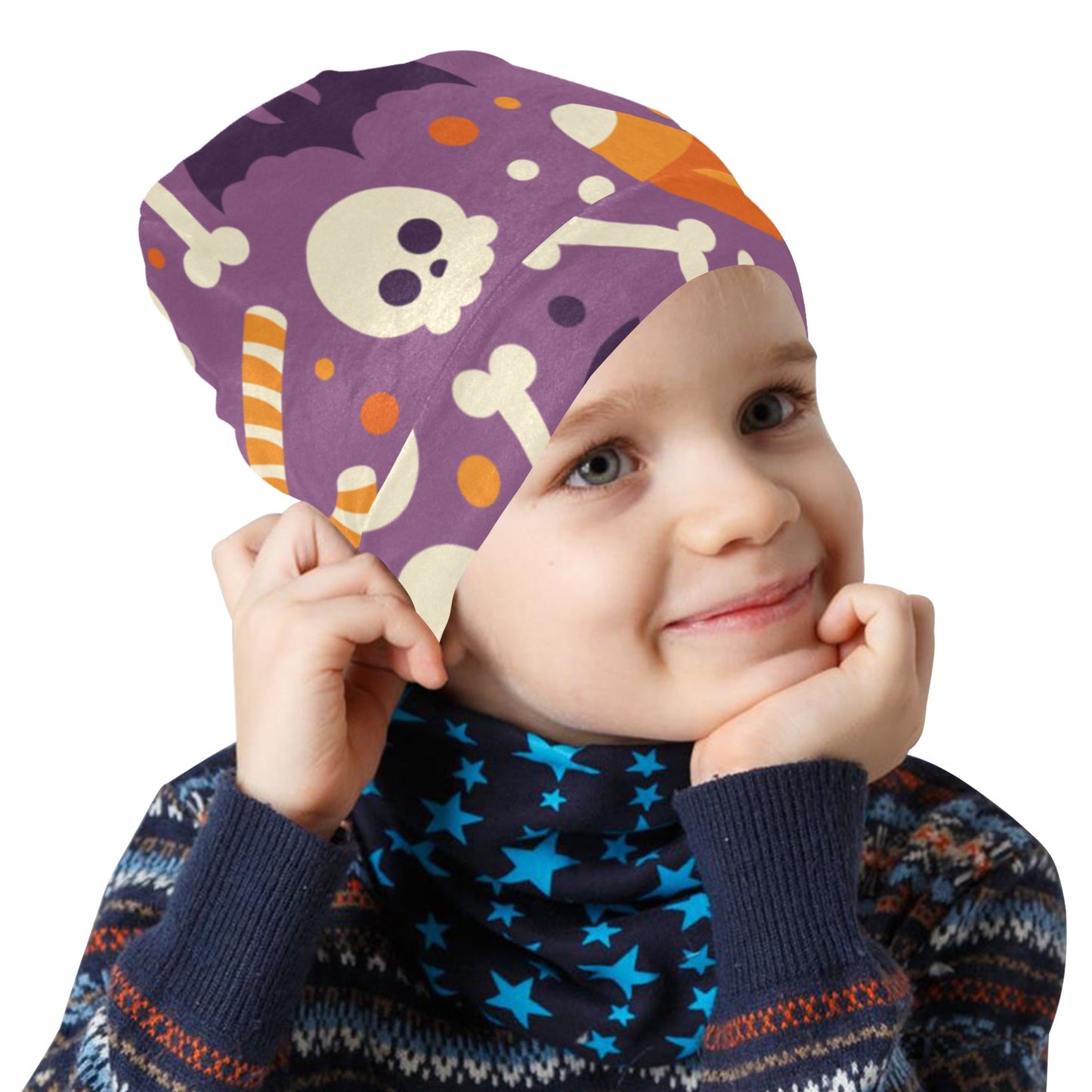 MINI PUNK TRIBU All Over Print Beanie for Kids