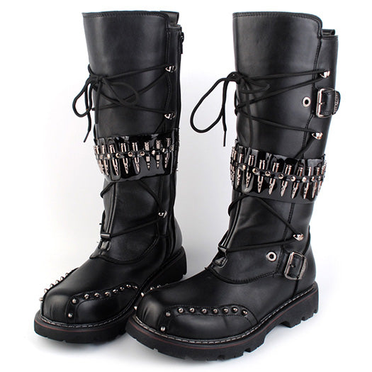 botas de moto punk