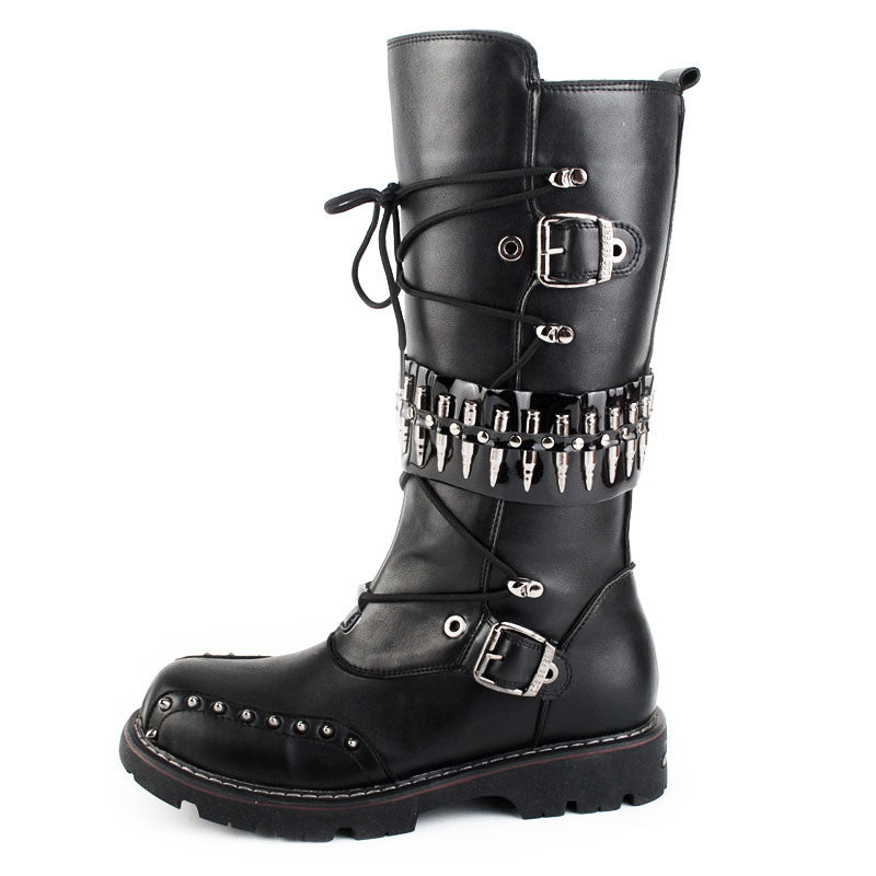 botas de moto punk