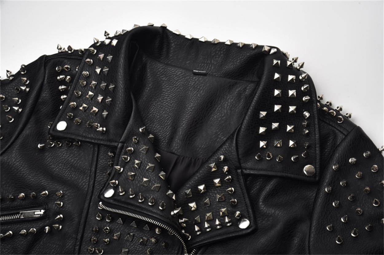 Jaqueta punk amb estil Rock Heavy Studs