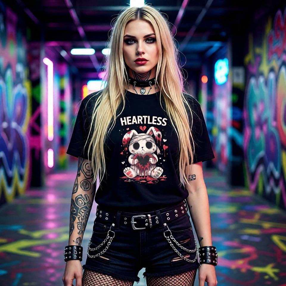 Punk Tribu Unisex T-Shirt - PUNK TRIBU ARTISTIC BY EMLNO