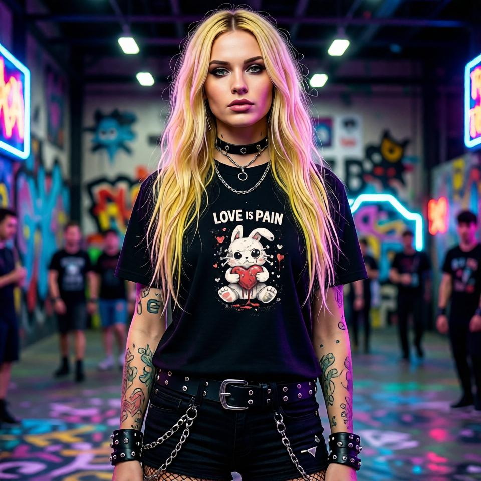 Punk Tribu Unisex T-Shirt - PUNK TRIBU ARTISTIC BY EMLNO