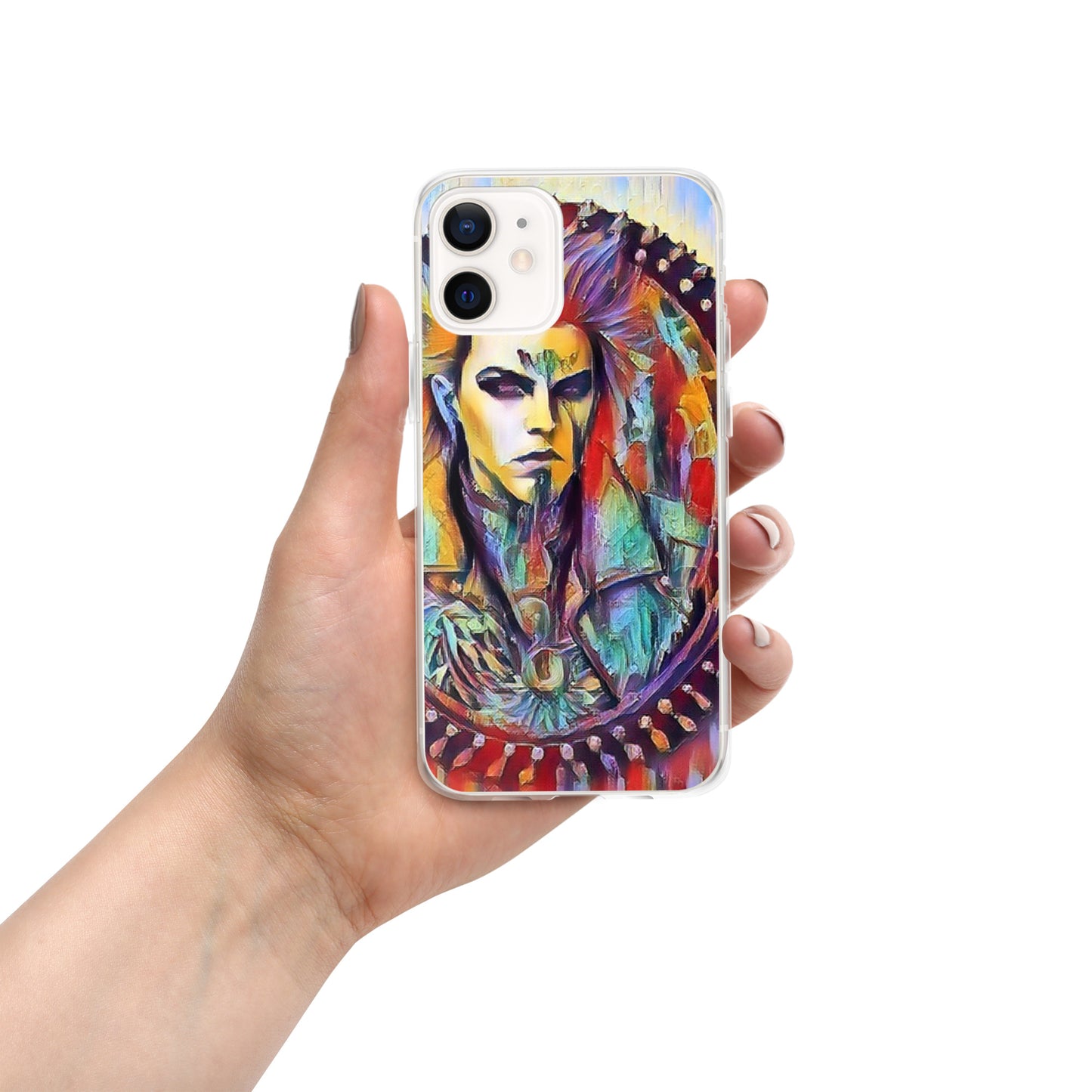 Funda transparent PUNK TRIBU per a iPhone®