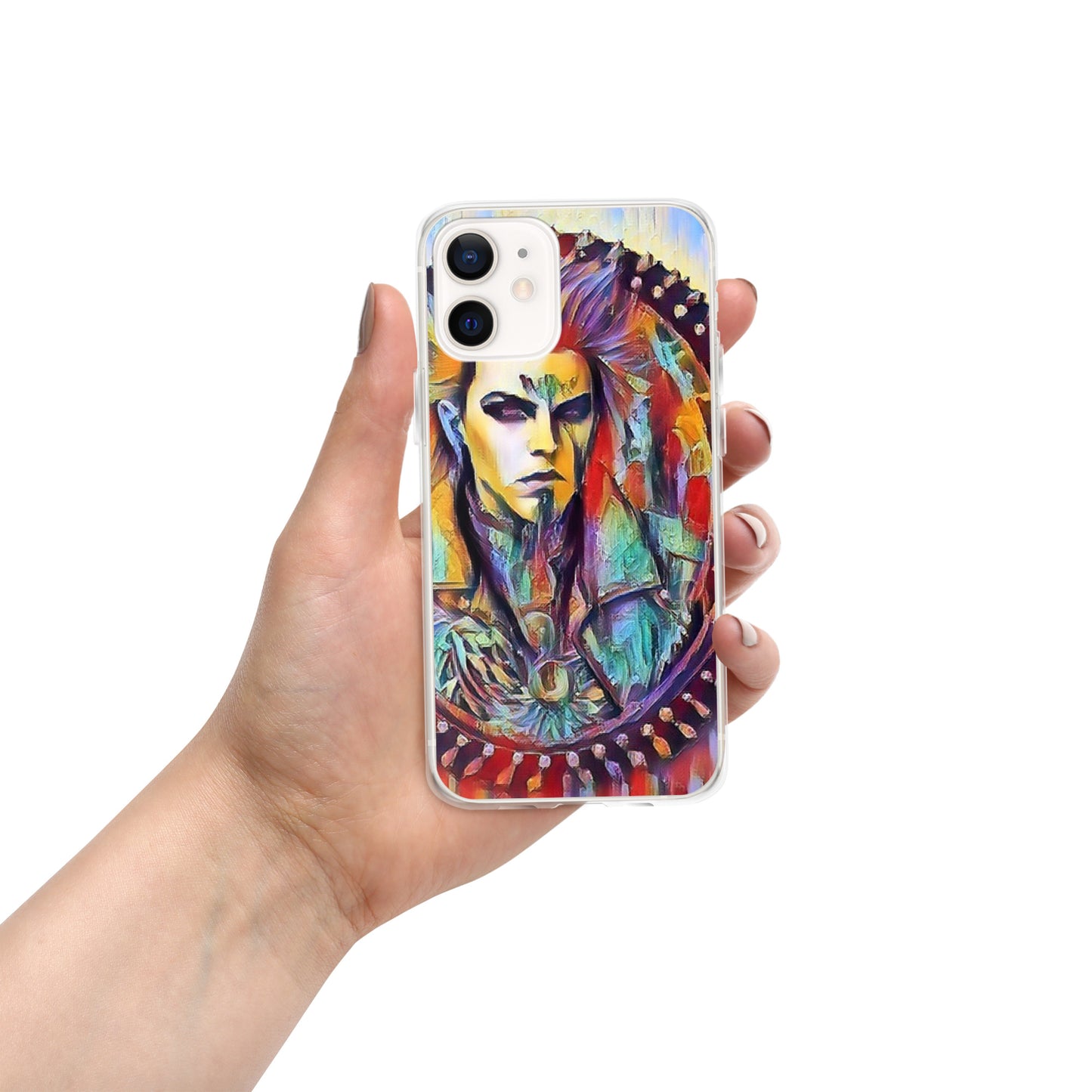 Funda transparent PUNK TRIBU per a iPhone®