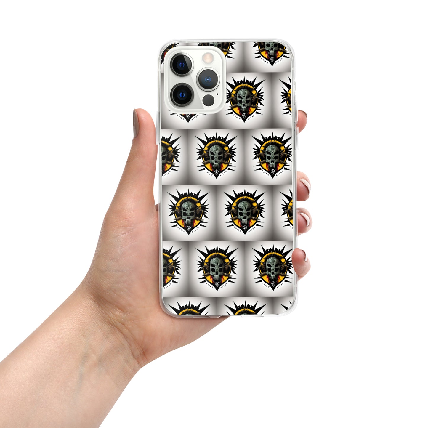 Funda transparente PUNK TRIBU para iPhone®