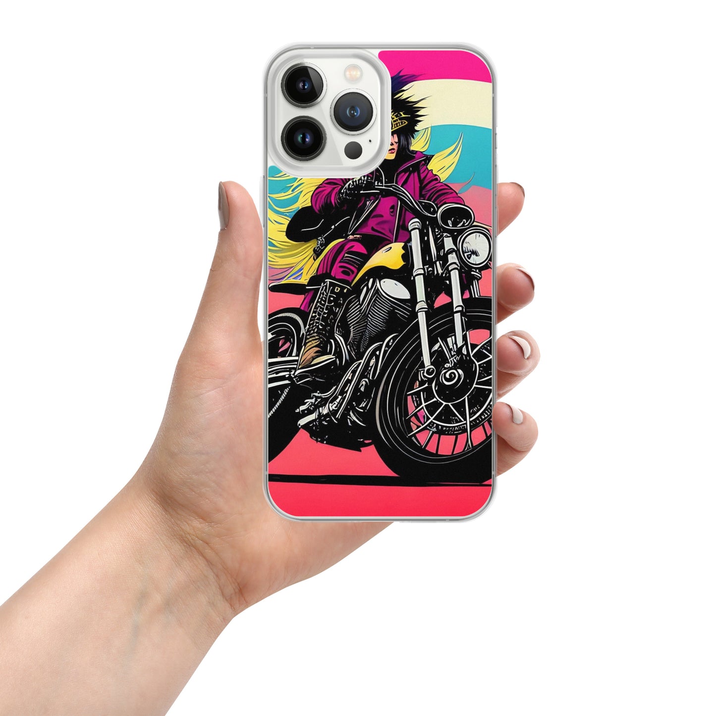 Funda transparente PUNK TRIBU para iPhone®