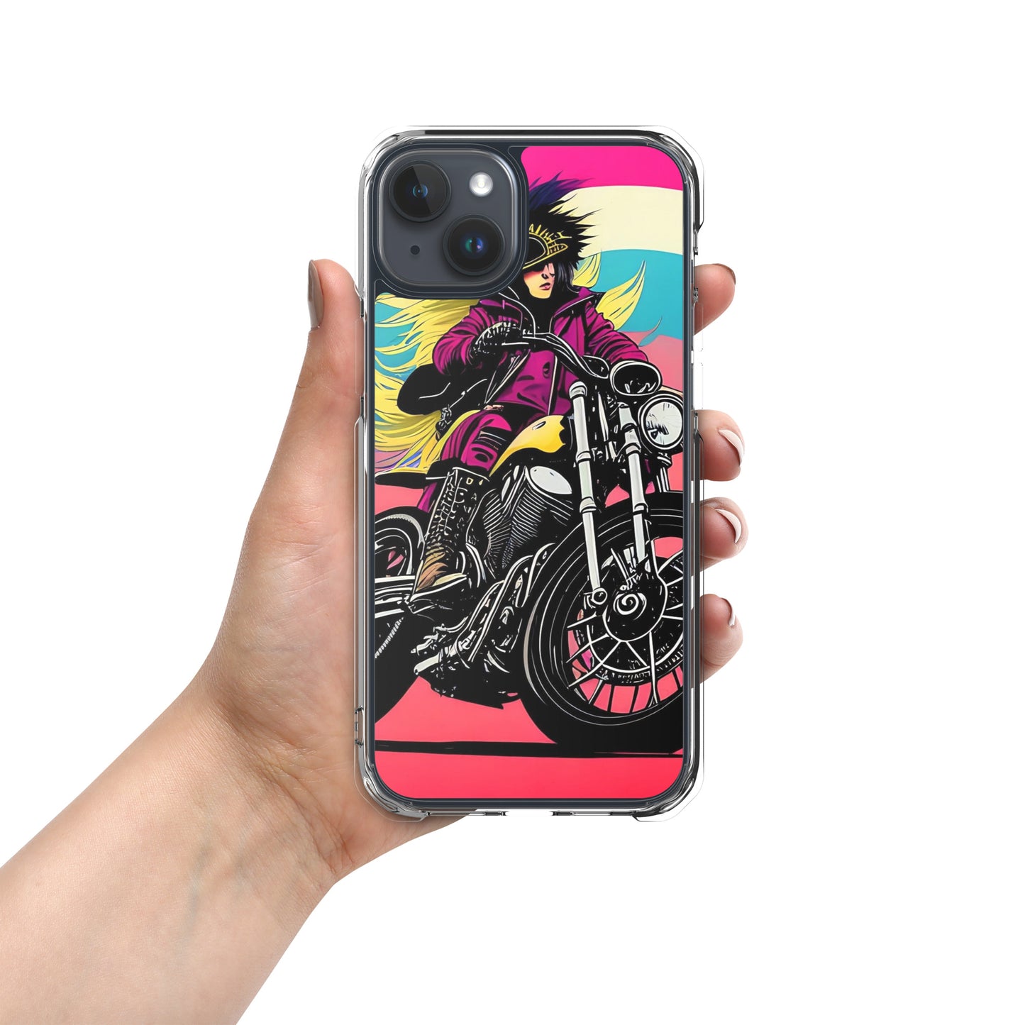 Funda transparente PUNK TRIBU para iPhone®