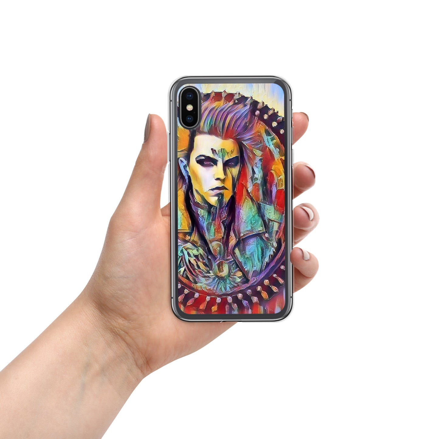 Funda transparent PUNK TRIBU per a iPhone®