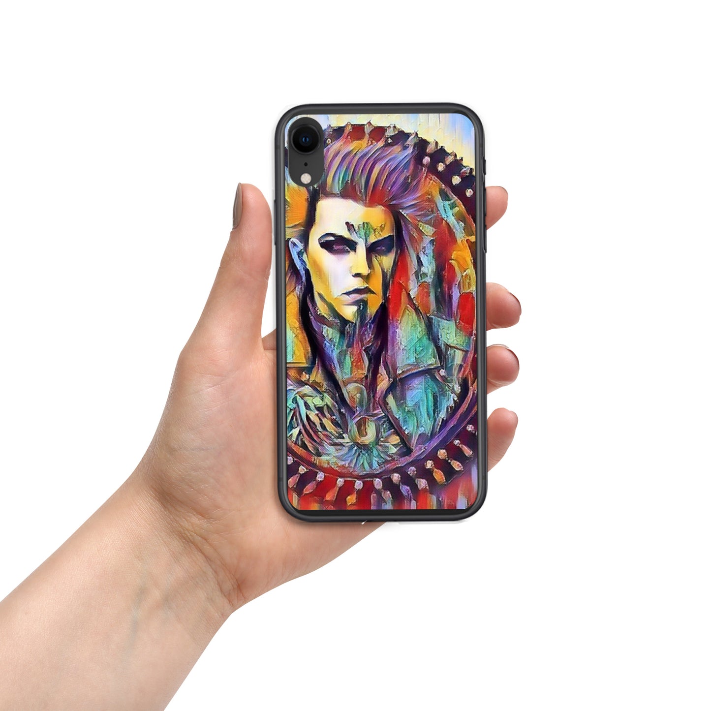 Funda transparent PUNK TRIBU per a iPhone®