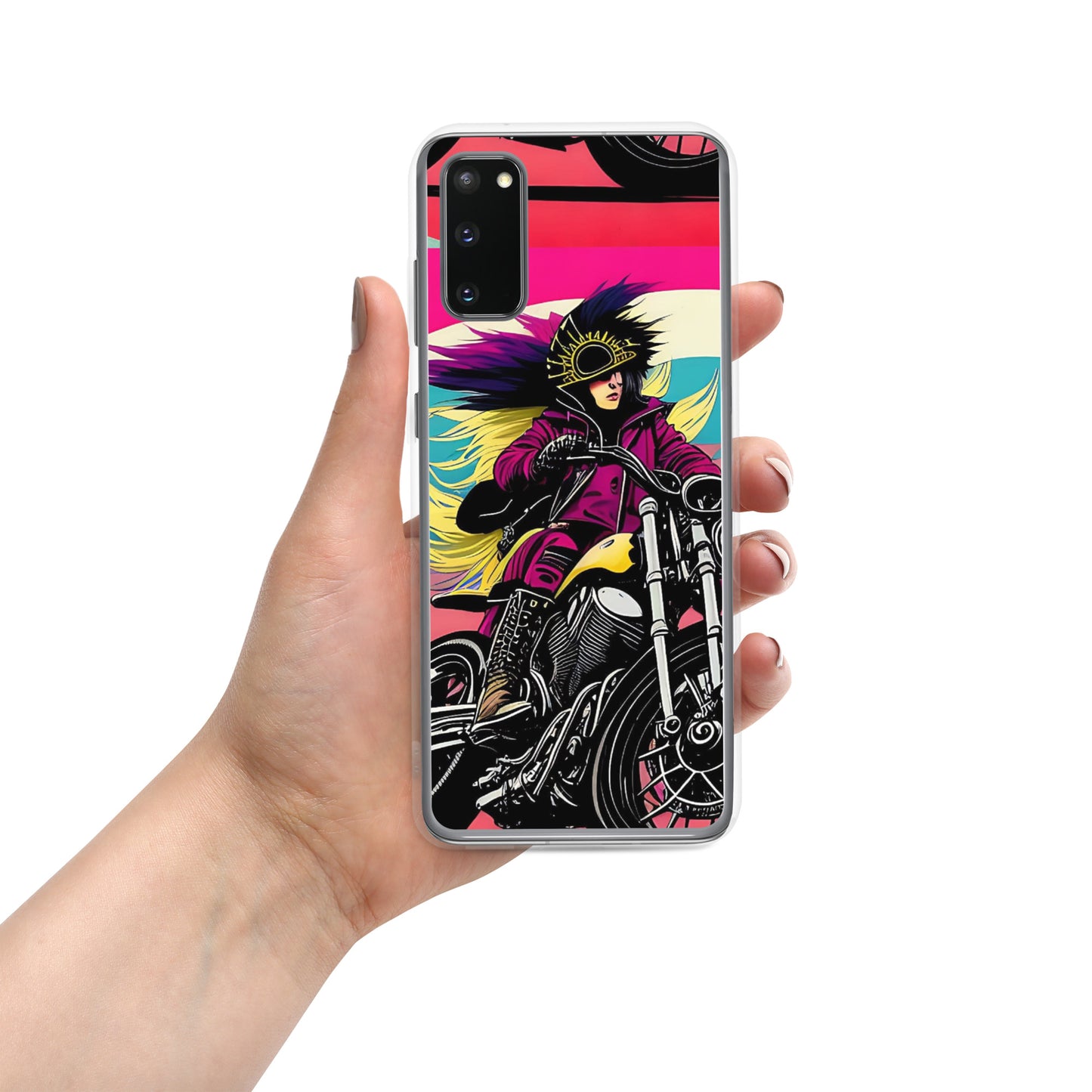 Funda transparent PUNK TRIBU per a Samsung®