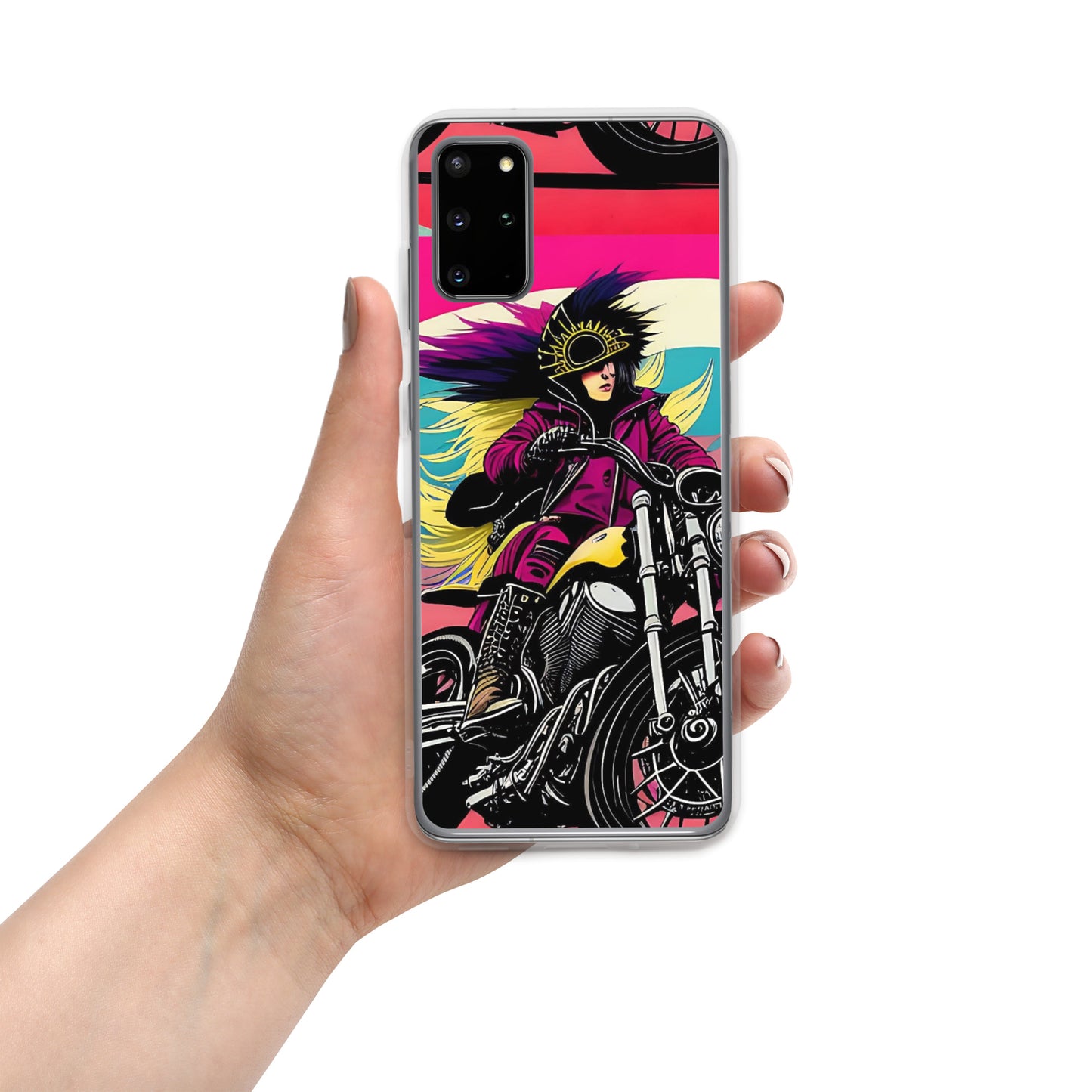 Funda transparent PUNK TRIBU per a Samsung®