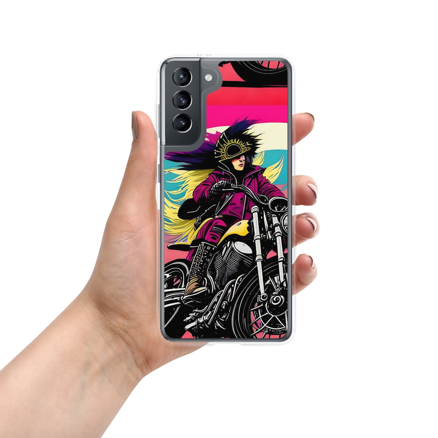 Funda transparent PUNK TRIBU per a Samsung®