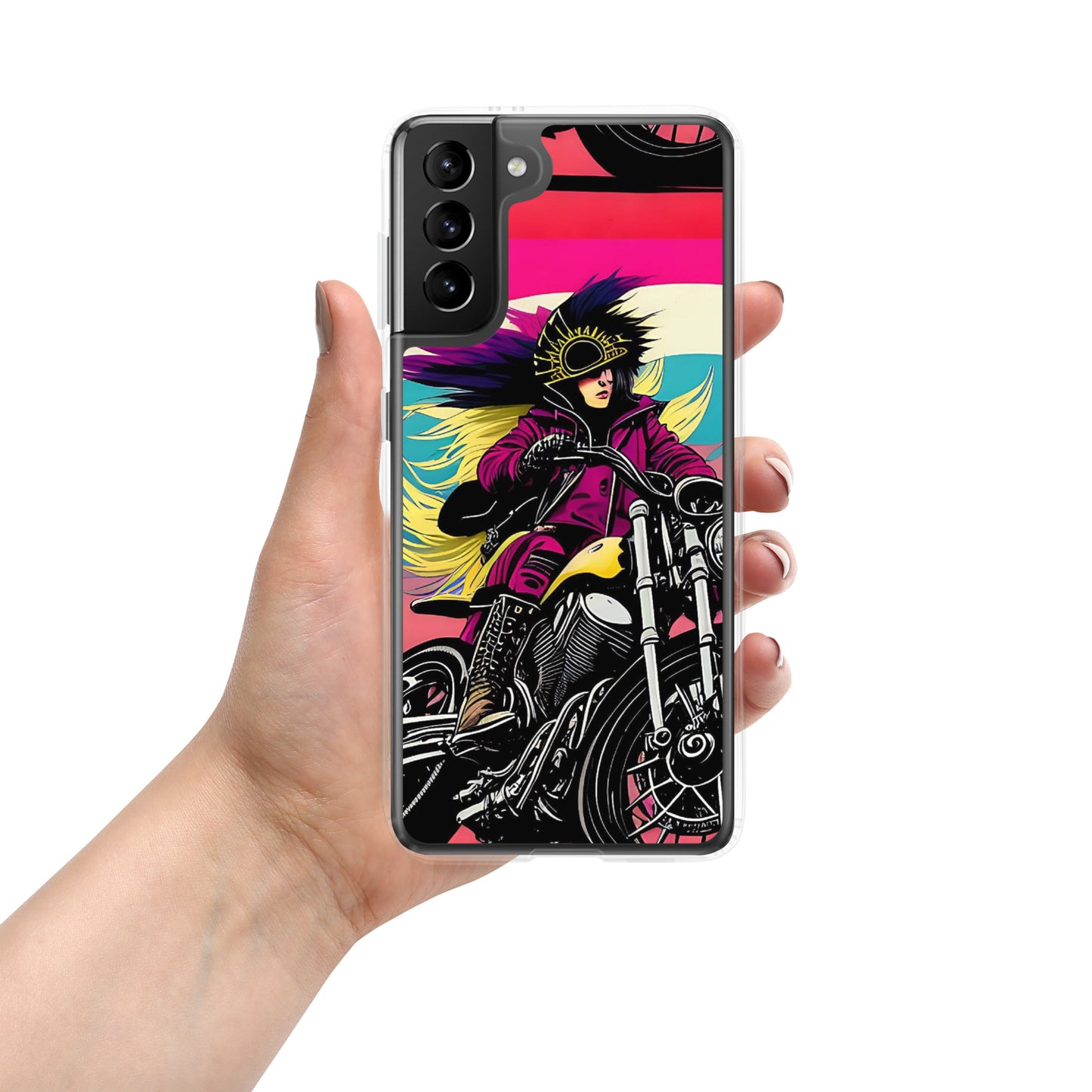 Funda transparent PUNK TRIBU per a Samsung®