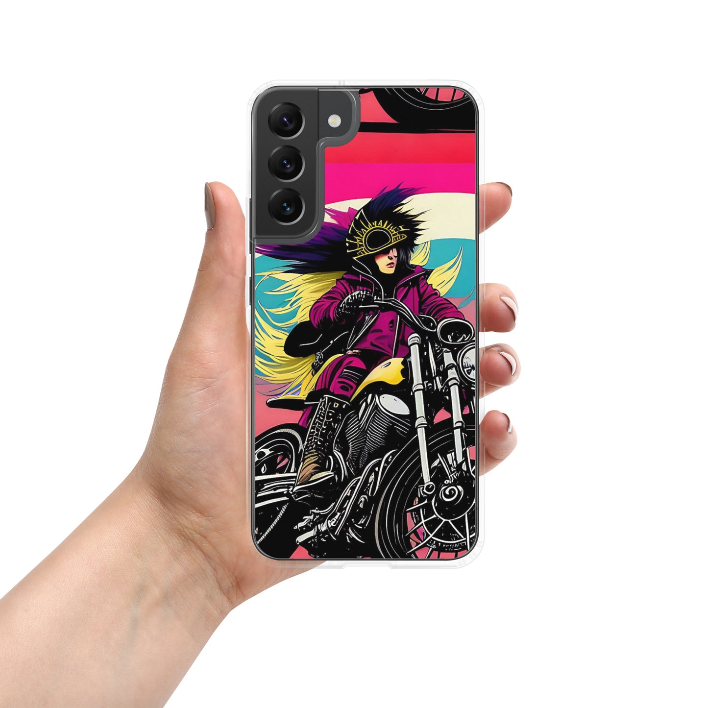 Funda transparent PUNK TRIBU per a Samsung®