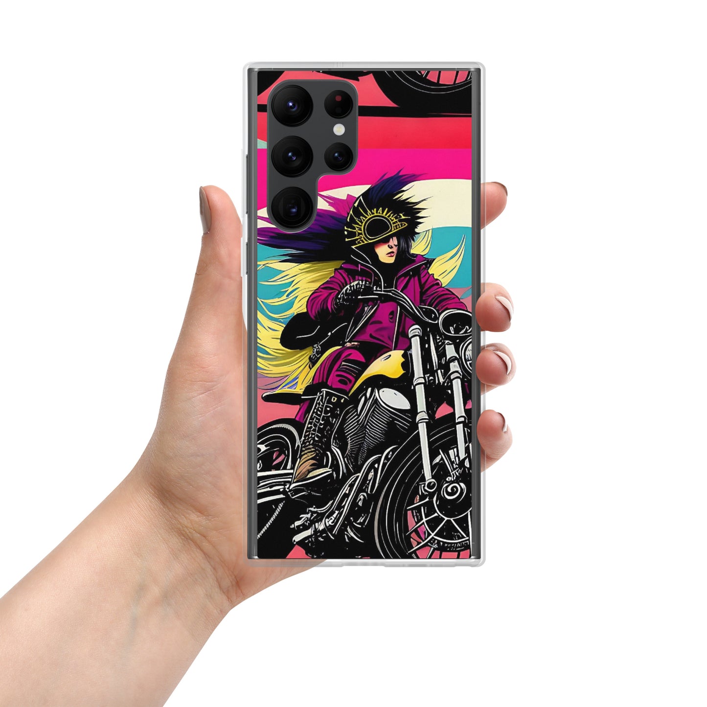 Funda transparent PUNK TRIBU per a Samsung®