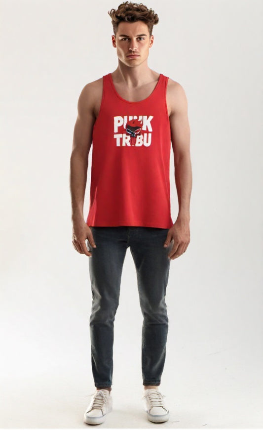 Camiseta sin mangas Punk Tribu para hombre
