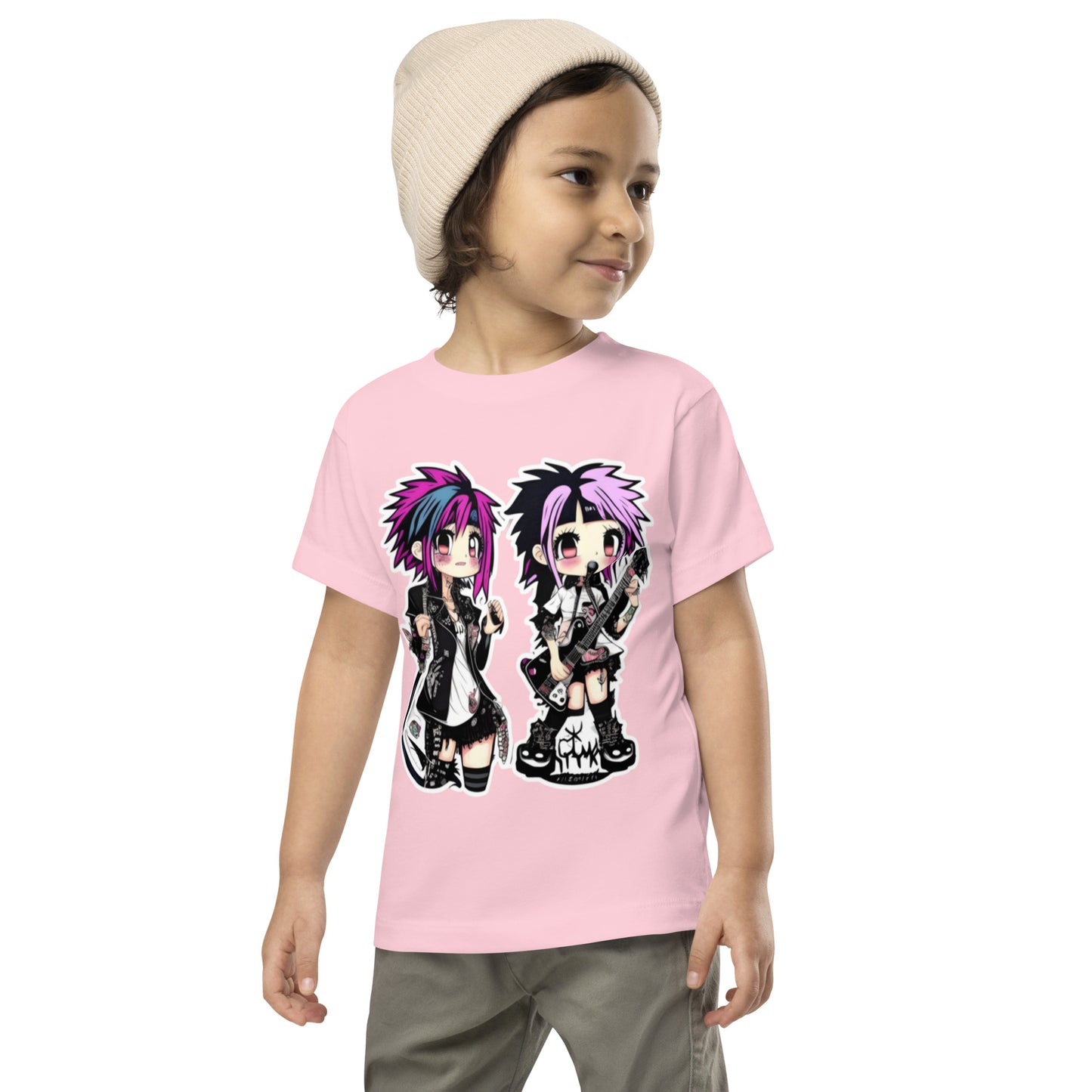 MINI PUNK TRIBU Camiseta de manga corta para niños pequeños 9