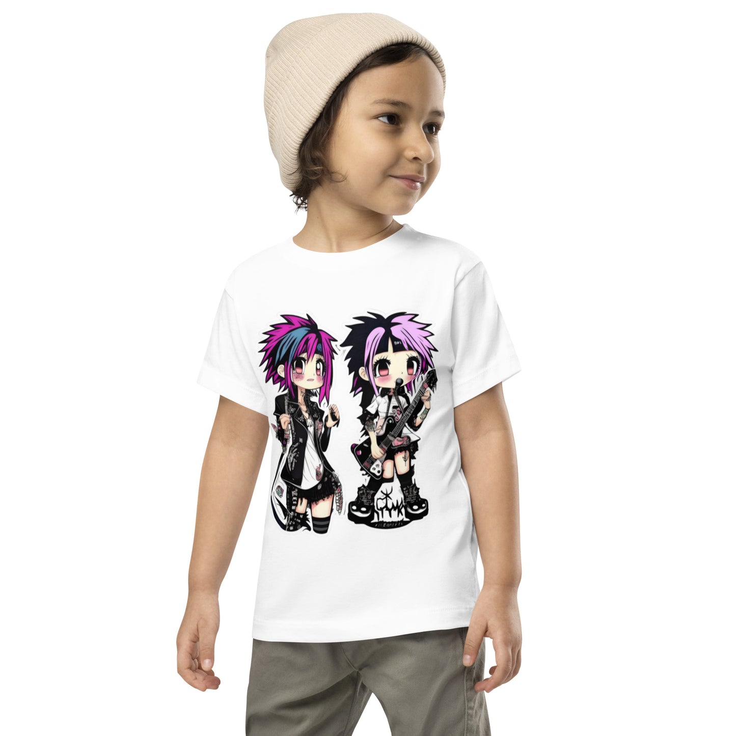 MINI PUNK TRIBU Camiseta de manga corta para niños pequeños 9