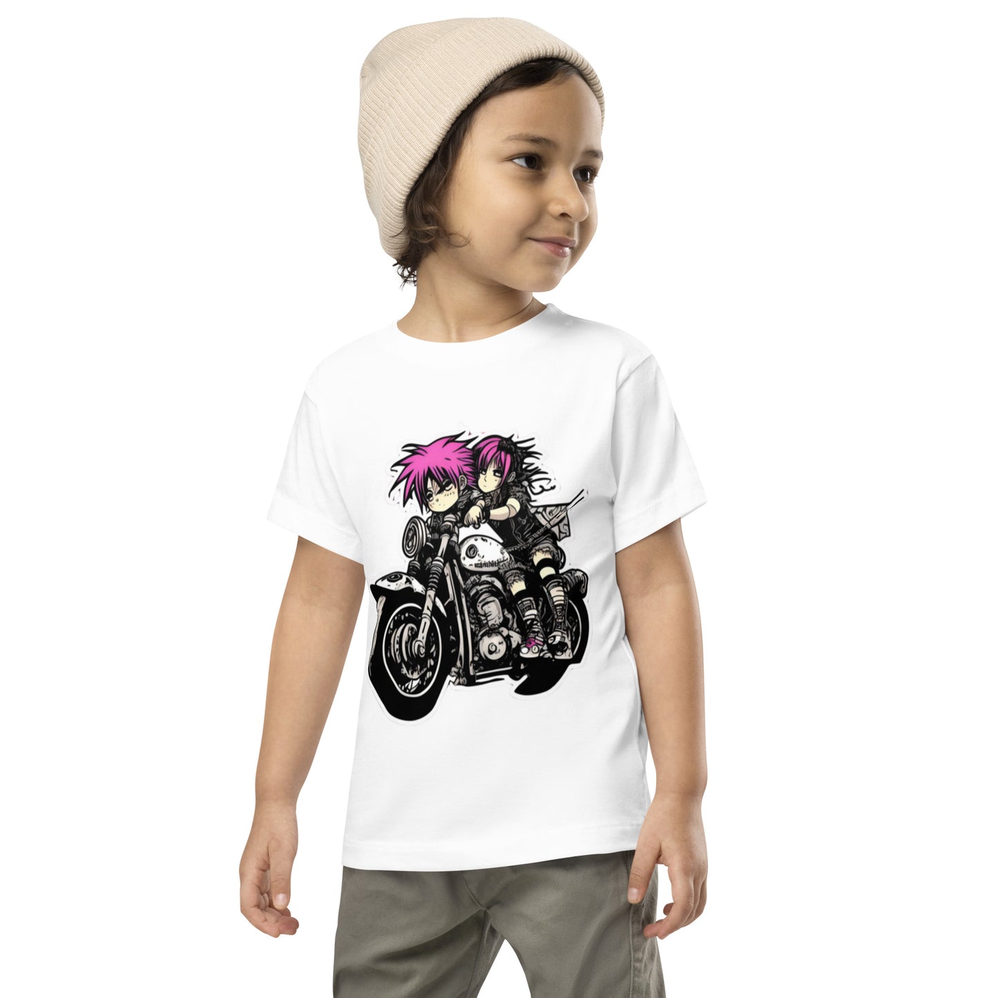 MINI PUNK TRIBU Camiseta de manga corta para niños pequeños