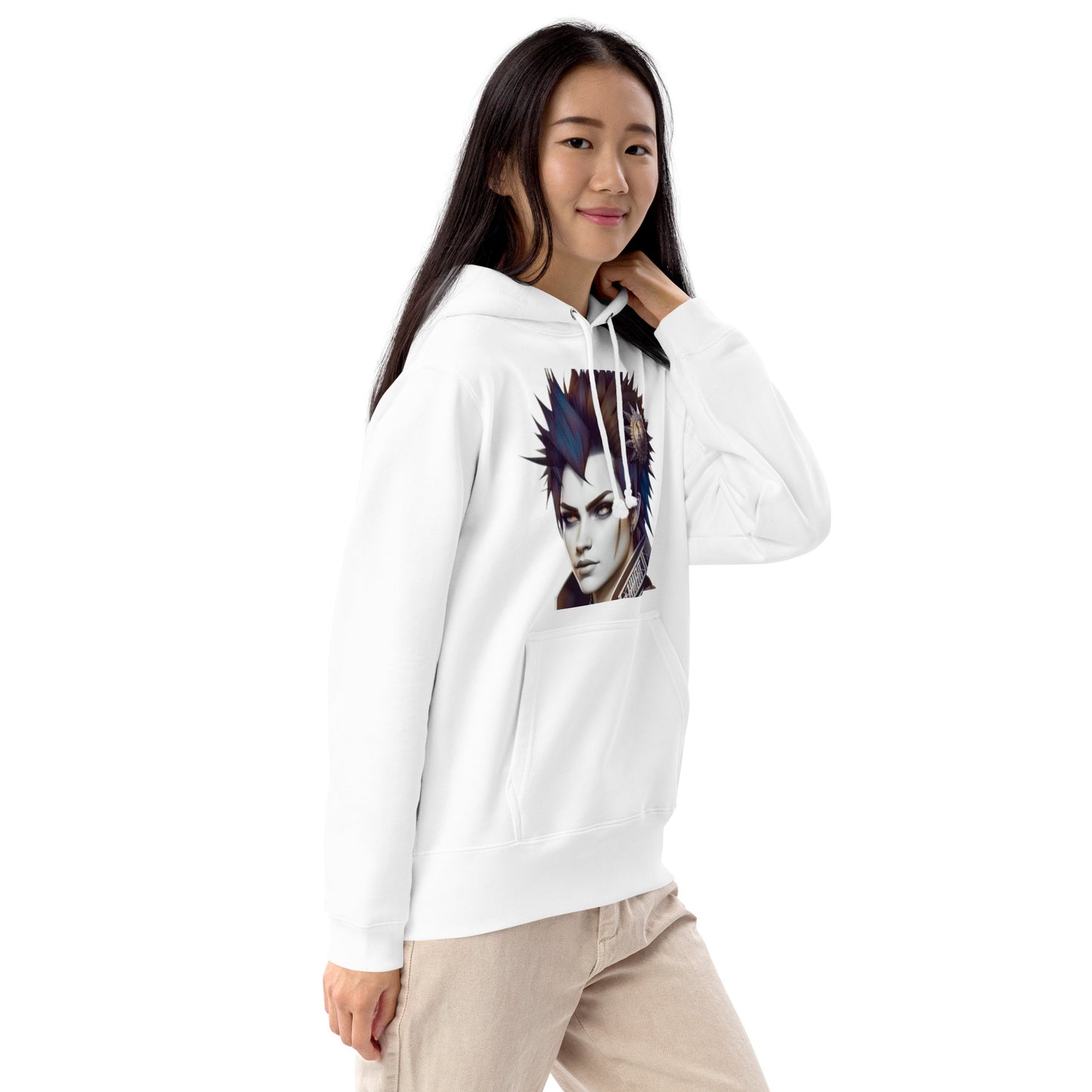 PUNK TRIBU Sudadera con capucha unisex de felpa francesa SOLO PARA *Japón, Hong Kong, Indonesia, Corea del Sur, Malasia, Filipinas, Singapur, Tailandia, Taiwán, Vietnam