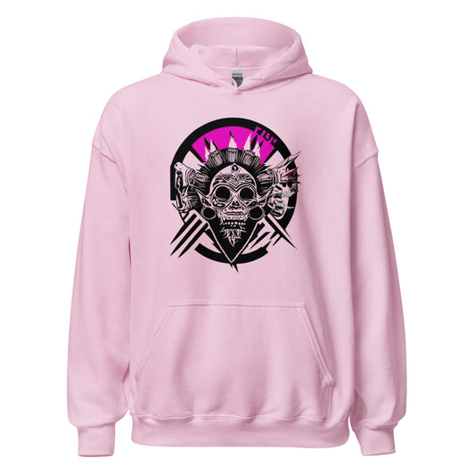 PUNK TRIBU Unisex Hoodie. Join the artistic fashion revolution and discover a world of possibilities with PUNK TRIBE! Explore our collection of artistic printed t-shirts