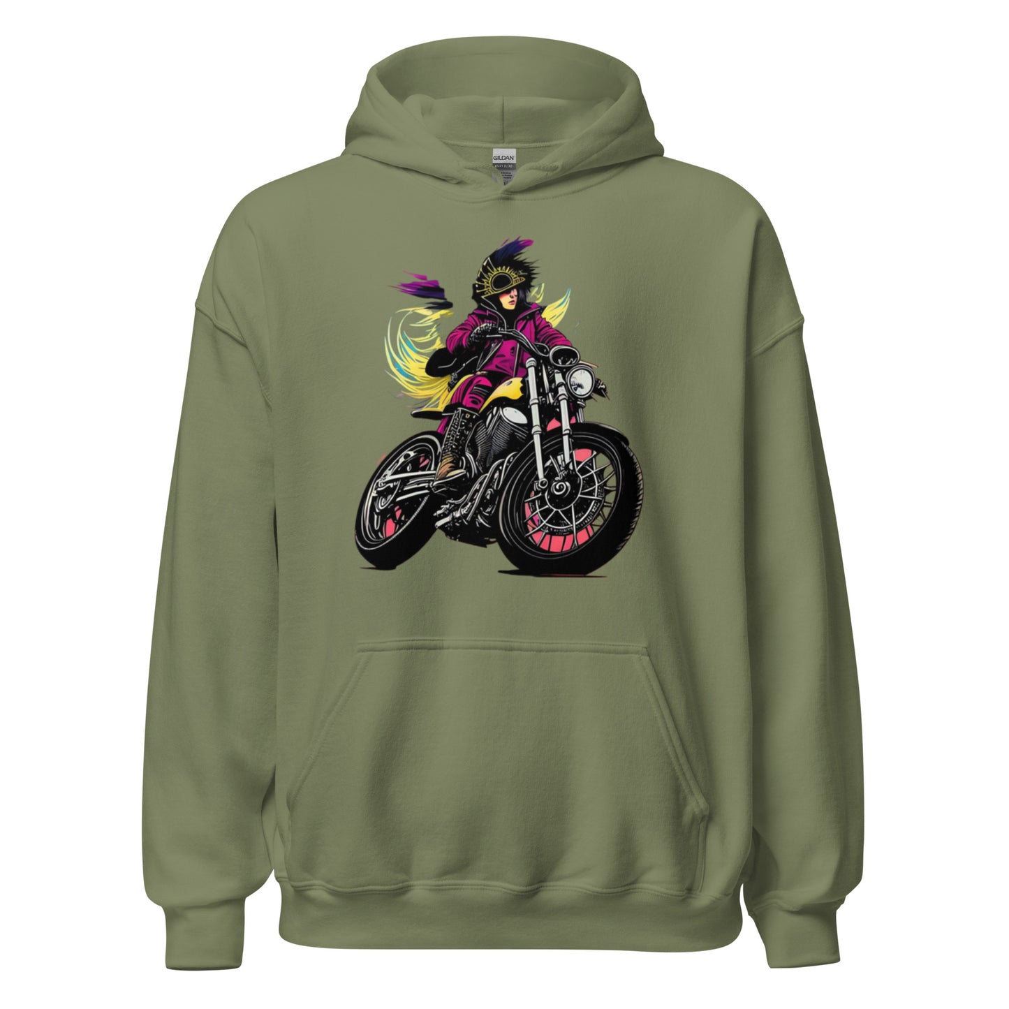 SUDADERA PUNK TRIBU UNISEX