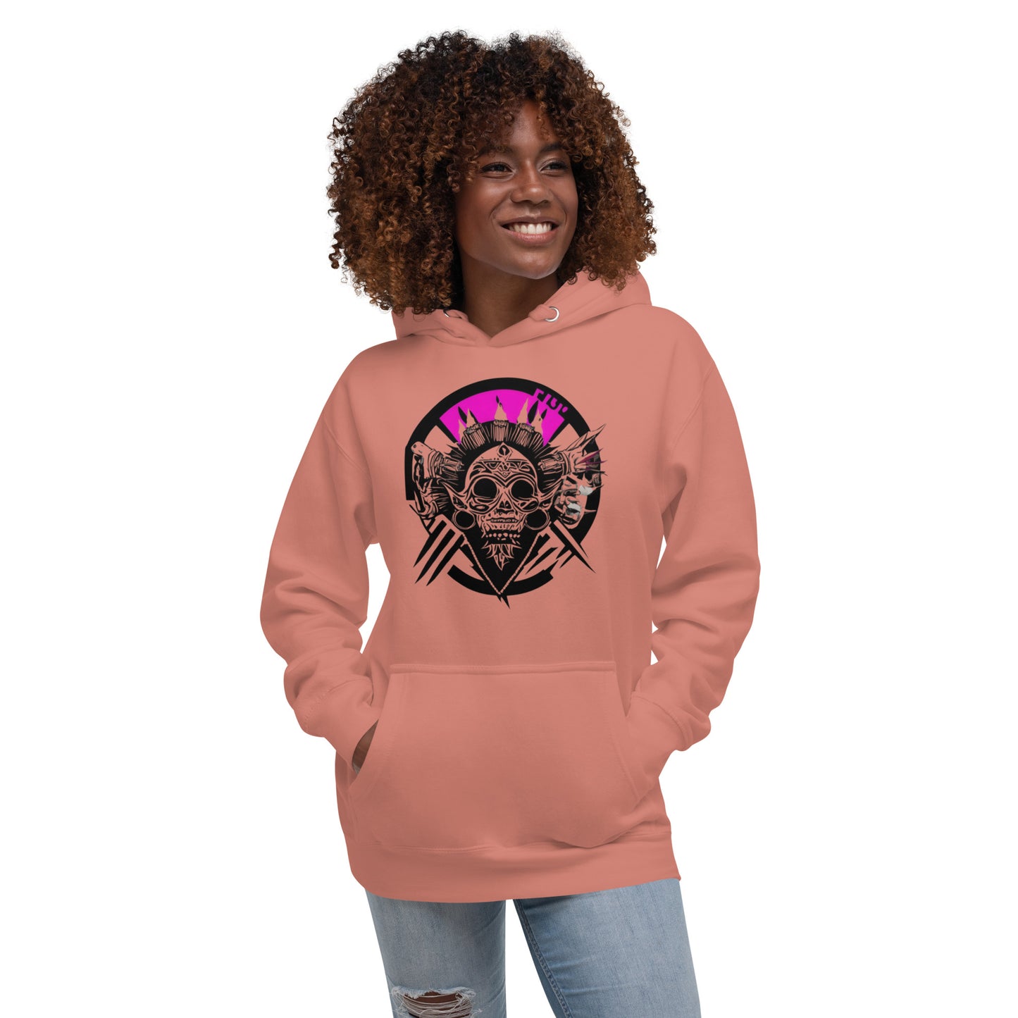 Sudadera con capucha unisex PUNK TRIBU