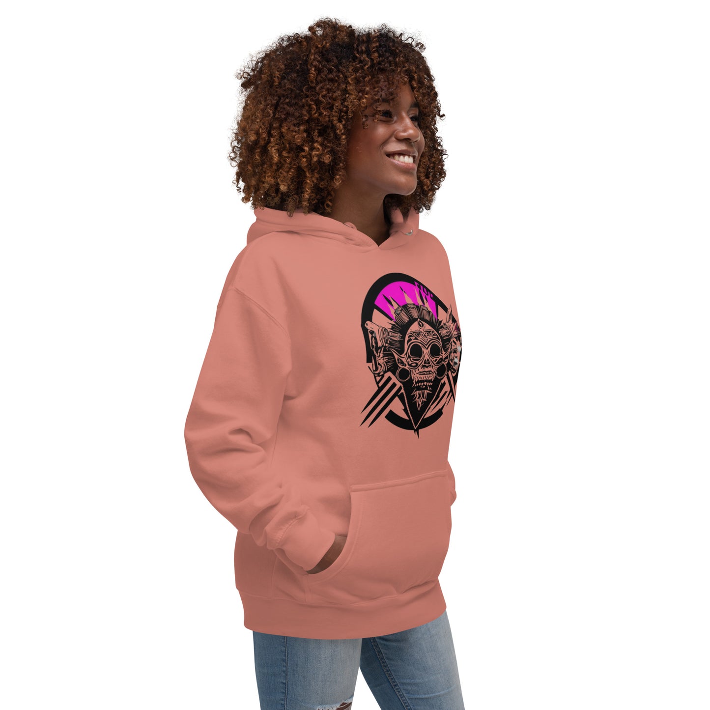 Sudadera con capucha unisex PUNK TRIBU