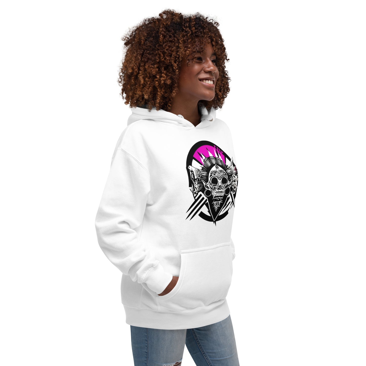 Sudadera con capucha unisex PUNK TRIBU