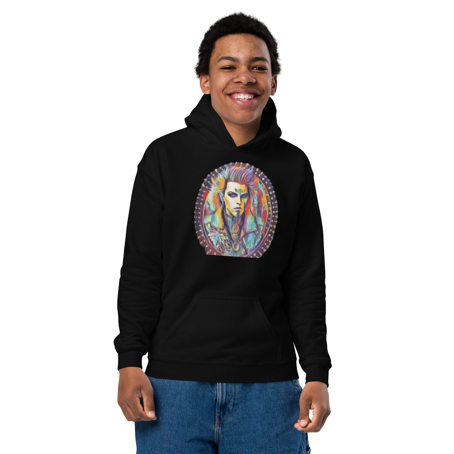 SUDADERA CON CAPUCHA PUNK TRIBU UNISEX. ¡Únete a la revolución de la moda artística y descubre un mundo de posibilidades con PUNK TRIBE! Explora nuestra colección de camisetas con estampados artísticos.